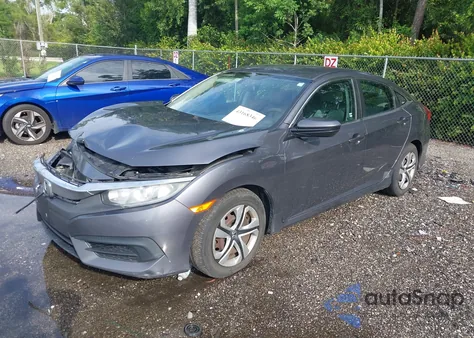 2017 Honda Civic Lx из США, поврежденный, VIN 19XFC2F59HE019715